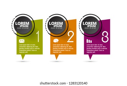 Abstract infographics template. Vector illustration