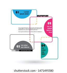 Abstract infographics template. Vector illustration