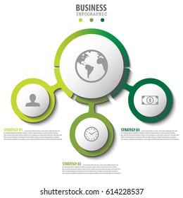Abstract infographics template. Vector illustration. Can be used for workflow layout, diagram, business step options, banner, web design, EPS10