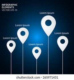 Abstract Infographics templates.