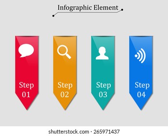 Abstract Infographics templates.