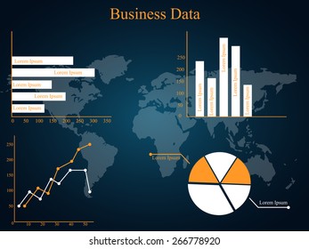 Abstract Infographics templates.