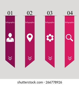 Abstract Infographics templates.