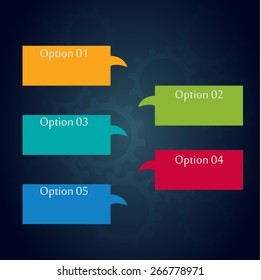 Abstract Infographics templates.