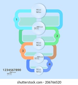 Abstract Infographics. Timeline. can be used for workflow layout, diagram, number options, web design.