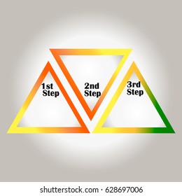Abstract infographics, Vector illustration. Can be used for workflow layout, diagram, business step options, banner, web design.