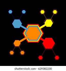Abstract infographics. Vector illustration. Can be used for workflow layout, diagram, business step options, banner, web design.