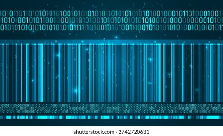 Abstract infographics visualization. Big data code representation. Futuristic network or business analytics. Graphic concept for your design.