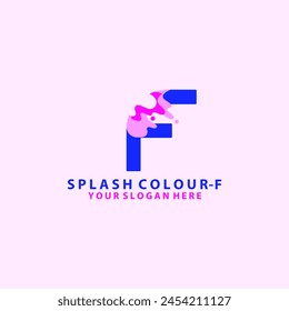 Abstract Initial F Logo Design.