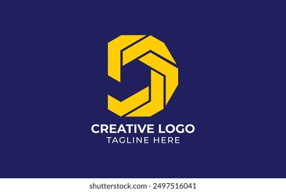 Abstract initial hexagon letters C or CC logo for financial consulting company logo vector design illustration