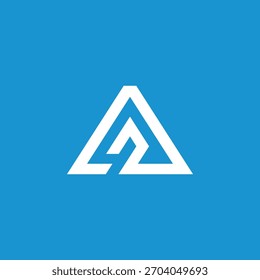 Abstrakte Anfangsbuchstabe A Pfeil Logo Design Vektor Vorlage