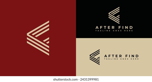 abstract initial letter AV or VA logo in gold color isolated in multiple background colors applied for construction company logo also suitable for the brands or companies that have an initial name VE