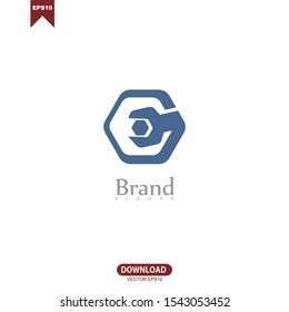 Abstract initial letter C inspiration logo vector design