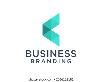 Abstract Initial Letter C Logo. Blue Gradient Circular Line isolated on White Background. Usable for Business and Technology Logos. Flat Vector Logo Design Template Element.