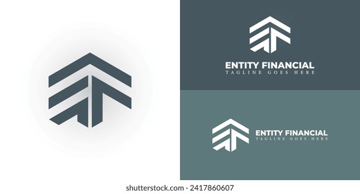 Abstract initial letter EF or FE logo in green color isolated in white background applied for insurance company logo also suitable for the brands or companies have initial name FE or EF.