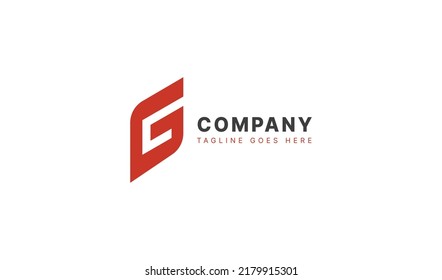 Abstract Initial Letter G Logo. Usable for Business and Branding Company Logos. Flat Vector Logo Design Template Element.