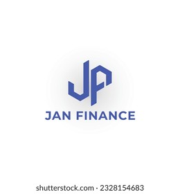 Resumen de la letra inicial del logotipo JF o FJ en color azul aislado en fondo blanco. Logotipo JF, JF primer Triángulo vector Letra Design, Monograma plantilla Carta moderna creativa. Diseño del logo de la carta JF.