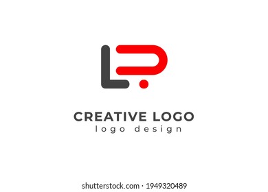 Resumen de la letra inicial L y el logotipo R. Usable para logotipos de empresas, tecnología y promoción de marca. Elemento de plantilla de diseño de logotipo de vectores planos