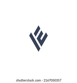 abstract initial letter LE logo in dark blue color isolated in white background applied for accounting and financial logo also suitable for the brands or companies that have initial name LE pr EL