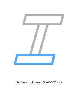 Abstract initial letter I logo design. Concept of innovation, technology, and creativity.