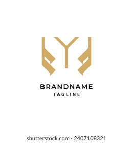 Resumen De La Letra Inicial M Logo. Se puede usar para logotipos de empresas y promoción de marca. Elementos de plantilla de diseño de logotipos de vectores planos.