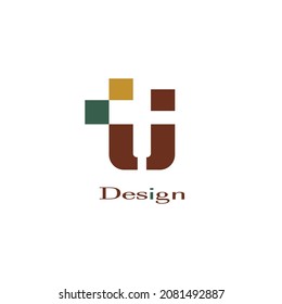 Abstract Initial Letter T and J Logo Linked Letters isolated on White Background. Usable for Business and Branding Logos. Flat Vector Logo Design Template Element.