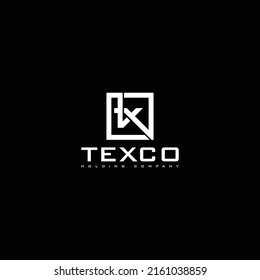 letra inicial abstracta logotipo T y X en color blanco aislado en color negro aplicado para la videografía y el logotipo de fotografía también adecuado para marcas o empresas que tengan el nombre inicial TX o XT