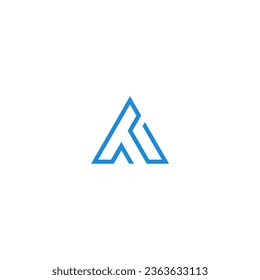 Abstract initial letter TG or GT logo