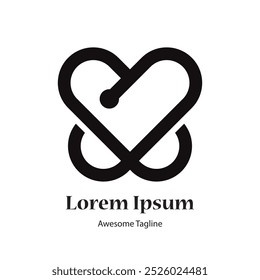 Abstract initial letter V logo design template. Icon for business of luxury, elegant, simple.