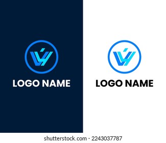 Abstract Initial Letter V and Y Linked Logo. White Geometric Line Style isolated on Black Background. Usable for Business and Branding Logos. Flat Vector Logo Design Template Element.