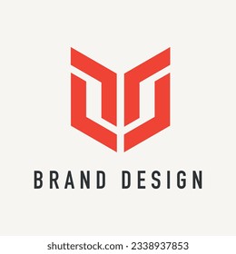 Abstract Initial Letter Y, T, V Logo. Y T V shape isolated Illustration Design