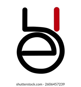 Abstract initial letter YE EY logo design template. YE EY vector illustration. YE EY simple logo. YE EY on a white background