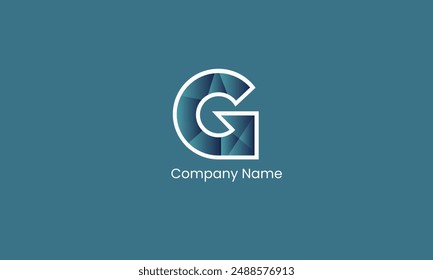 abstract initial letters L and G logo applied for asset management firm logo also suitable for the brands