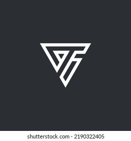 Resumen de las letras iniciales VT TV lujoso logotipo monocítico vector de icono.