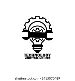 Abstract Initial Logo. Black color isolated on White Background. Technology  Branding Logos. Flat Vector Logo Design Template Element icon.