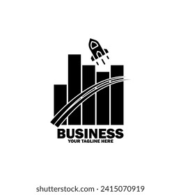 Abstract Initial Logo. Black color isolated on White Background.  Business Branding Logos. Flat Vector Logo Design Template Element icon.