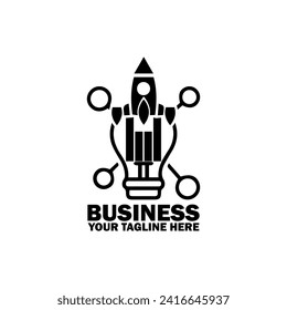 Abstract Initial Logo. Black color isolated on White Background.  Business Branding Logos. Flat Vector Logo Design Template Element icon.