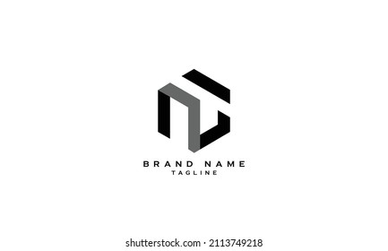Resumen diseño inicial del logotipo del alfabeto en monograma