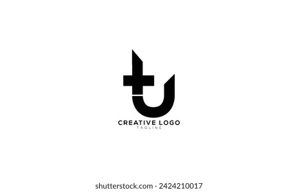 Abstract initial monogram letter alphabet logo design