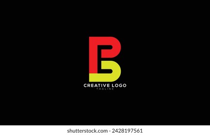 Abstract initial monogram letter alphabet logo design