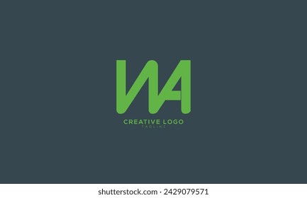 Abstract initial monogram letter alphabet logo design