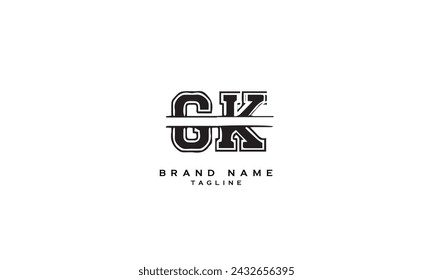 Diseño del logotipo del alfabeto de la letra del monograma