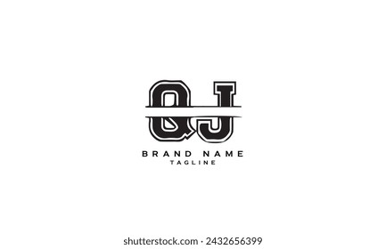 Abstract initial monogram letter alphabet logo design