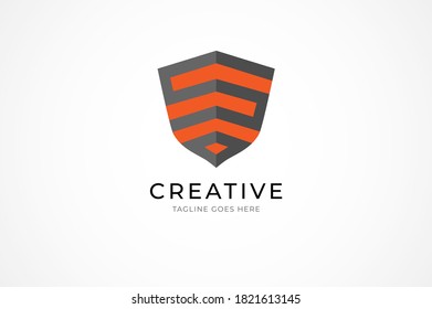 Abstract initial S and O logo, usable for business and branding logo, Flat Logo Design Template, vector illustration