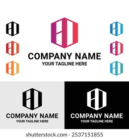 Iniciais abstratas BO, BD letra monograma logotipo design