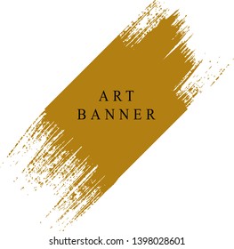 Abstract ink background. Chinese calligraphy art style, Black and luxury gold paint stroke texture. for poster, card, banner, book, cover, brochure and web design. Grunge mud art. vector elements. 