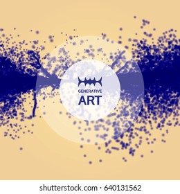 Abstrakter Farbhintergrund. Paint Splatter Hintergrund. Vektorgrafik.