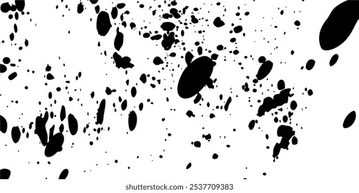 tinta abstracta negro de mancha o salpicadura pintura de acuarela negra y salpicadura de tinta líquida es la caligrafía de la línea de Marca de agua de dispersión pincel