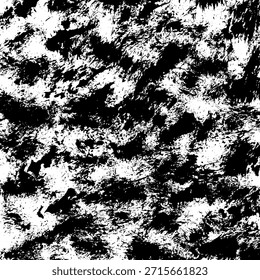 Abstract ink brush stroke background. Modern artistic texture created with expressive black brush strokes on white background. Minimalist vector illustration perfect for posters, branding, packaging