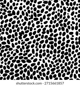 Abstract ink brush stroke background. Modern artistic texture created with expressive black brush strokes on white background. Minimalist vector illustration perfect for posters, branding, packaging